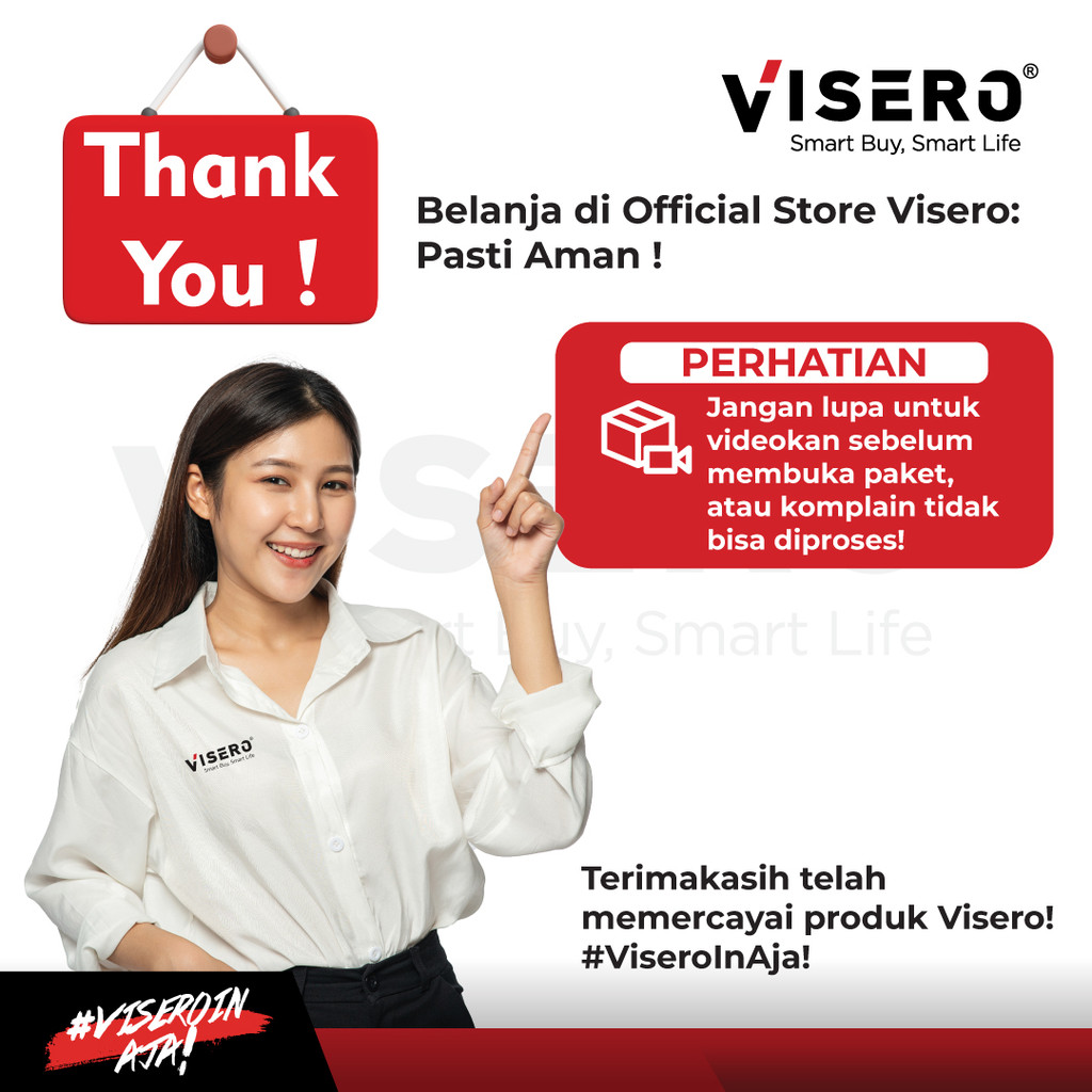 Solder Gagang Kayu 200W VISERO Kualitas Bagus Cepat Panas (VSL-06) - Gambar 2