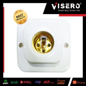 Fitting Plafon / Lampu Kotak Oval Visero (VPG-104)