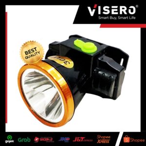 Senter Kepala Kecil 30W Cahaya Putih Visero (VHL-0130 AW)