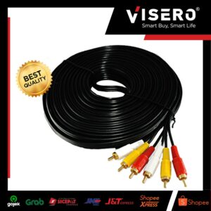 Cable RCA/Kabel RCA/Cable AV/Kabel AV 20M Jack 3 To 3 Visero