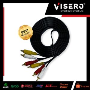 Cable RCA/Kabel RCA/Cable AV/Kabel AV 15M Jack 3 To 3 Visero