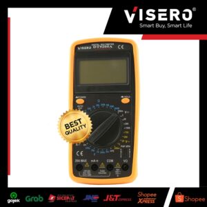 Multimeter / Avometer / Multitester Digital + Baterai Visero (DT-9205A NEW)