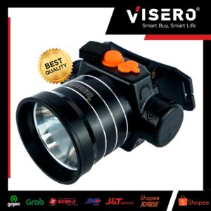 Senter Kepala Body Alumunium 35W Cahaya Kuning Visero (VHL-2135AY)