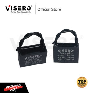 Capacitor/Kapasitor Kipas Kotak 2Uf Visero