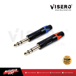 Jack Akai Stereo Tembaga Visero 6.5 MM