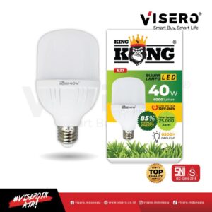 Lampu Bohlam LED 40W KINGKONG Cahaya Putih Terang Tidak Panas Hemat Energi Awet