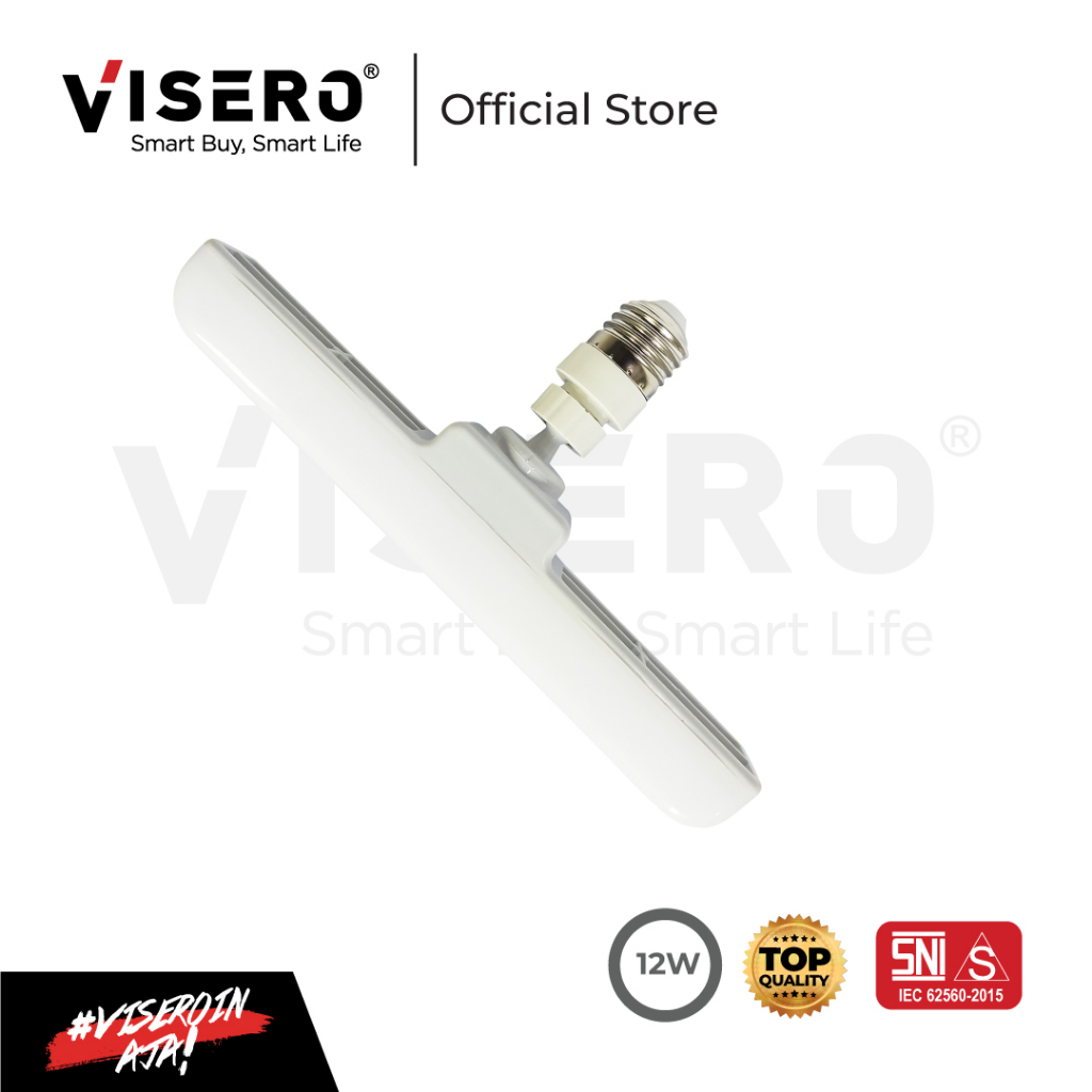 Lampu LED Visero T Bulb 12 Watt