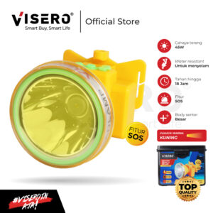 Senter Kepala Selam 50W Super LED Cahaya Kuning Visero (VHL-5350AYS)