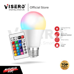 Lampu LED RGB Bulb Visero 7W