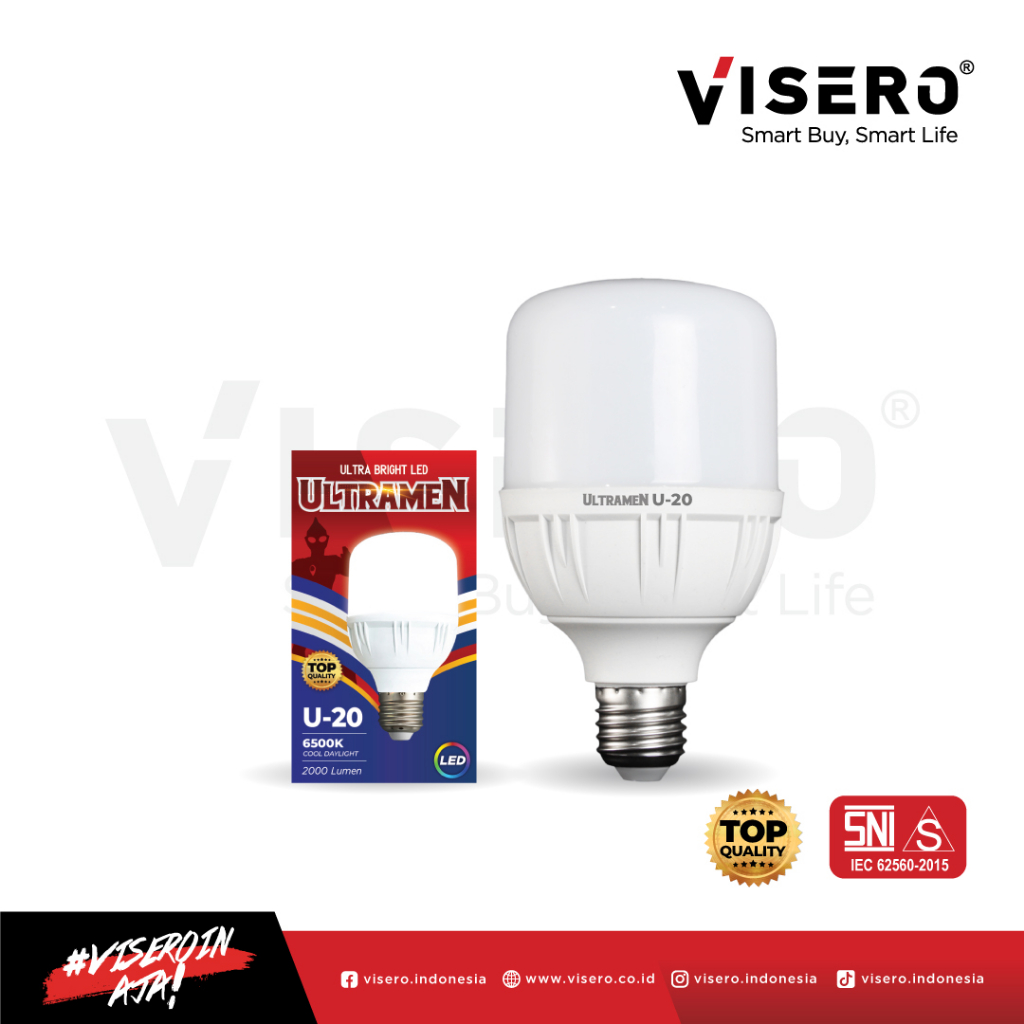 Lampu LED ULTRAMEN by Visero 20 Watt - Gambar 2