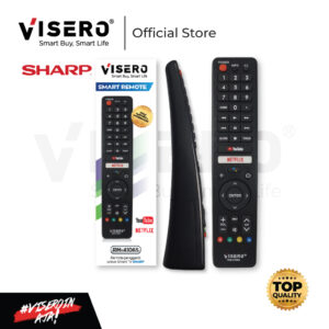 Remote Smart TV Visero Pengganti Remote TV Sharp (RM-4106S)
