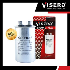 Capacitor/Kapasitor AC Alumunium 45Uf Visero