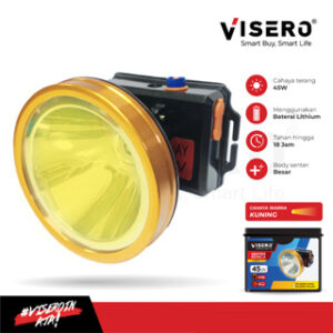 Senter Kepala Besar 45W Cahaya Kuning Visero (VHL-5345 AY)