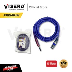 Cable Microphone/Kabel Mic Kualitas PREMIUM 10M Visero (VMC-0110)