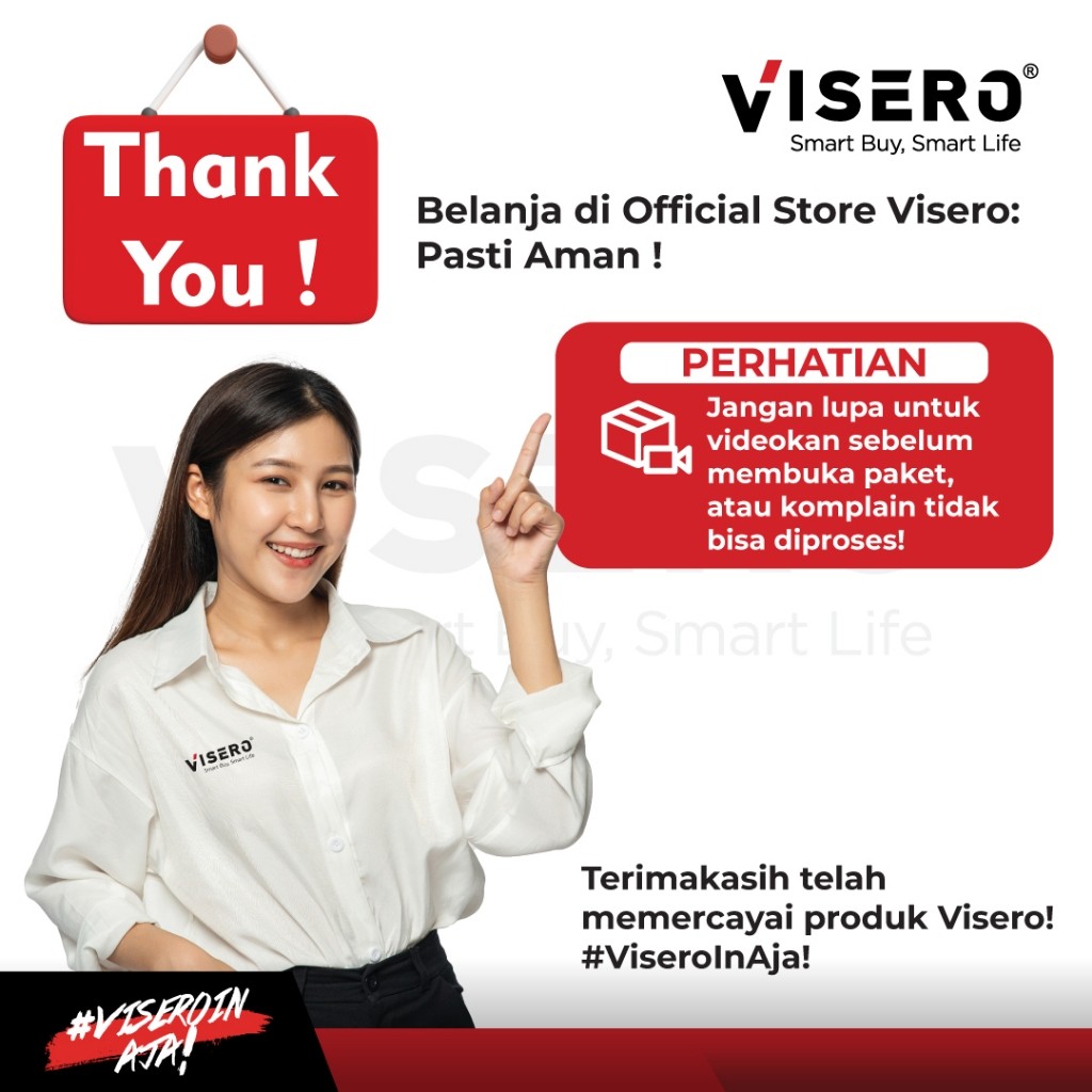 Stop Kontak Arde Tipis 3 Lubang Tanpa Kabel Visero (VT-203) - Gambar 2