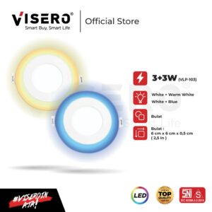 Lampu LED Panel Visero Inbow 3W