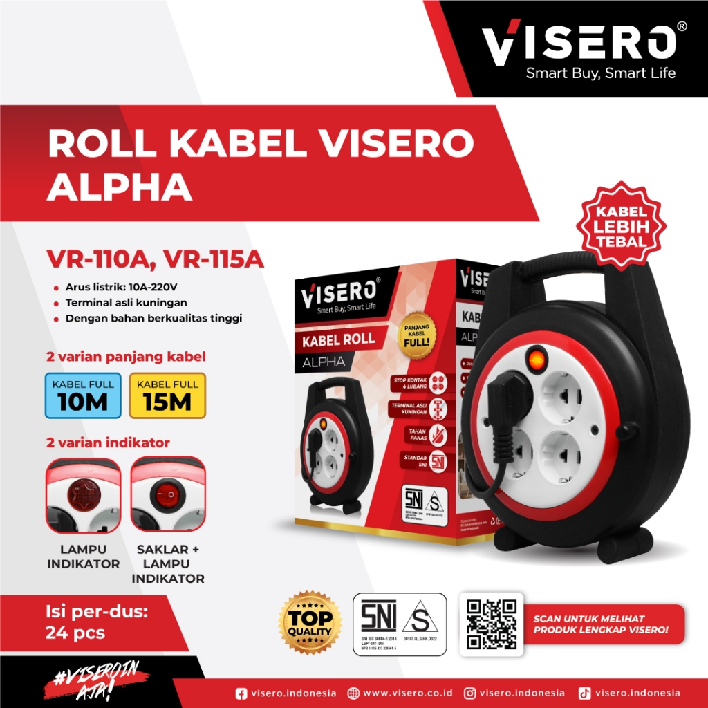 Roll Cable Alpha Visero - Gambar 2