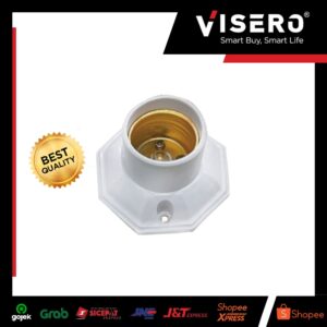 Fitting Plafon/Fitting Lampu Segi Delapan Okta Kecil Visero (VPG-110A)