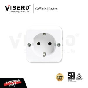 Stop Kontak Outbow Tempel Dinding SNI Visero - (VSW-08OBE)