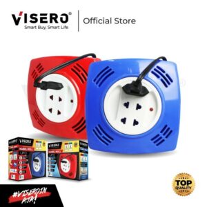 Kabel Roll Kotak Mini Model UFO Visero 3 Lubang 5 Yard dan 8 Yard