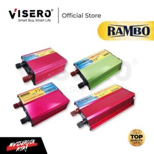 INVERTER POWER DC TO AC RAMBO 300W, 500W, 1000W, 1500W Visero (RMB-NEW) - TIDAK BISA MENGGUNAKAN EKSPEDISI J&T