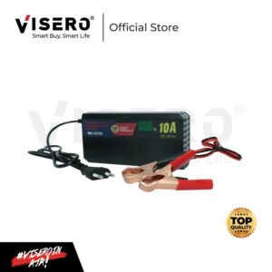 Battery Charger/Charger Aki 10A Smart Fast Visero (VIO-1210B LED) - TIDAK BISA MENGGUNAKAN EKSPEDISI J&T