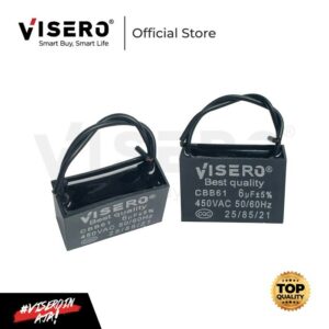 Capacitor/Kapasitor Kipas Kotak 6Uf Visero