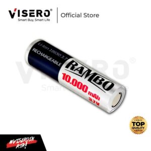 BATERAI LITHIUM RAMBO 10000 MA ( TIDAK BISA MENGGUNAKAN EKSPEDISI J&T )