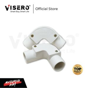 Elbow / Knee Conduit Pipa Listrik 20 MM + Skrup Visero (VKS-03)